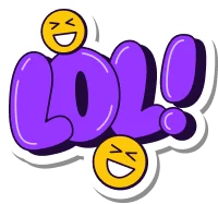 LOL Sticker